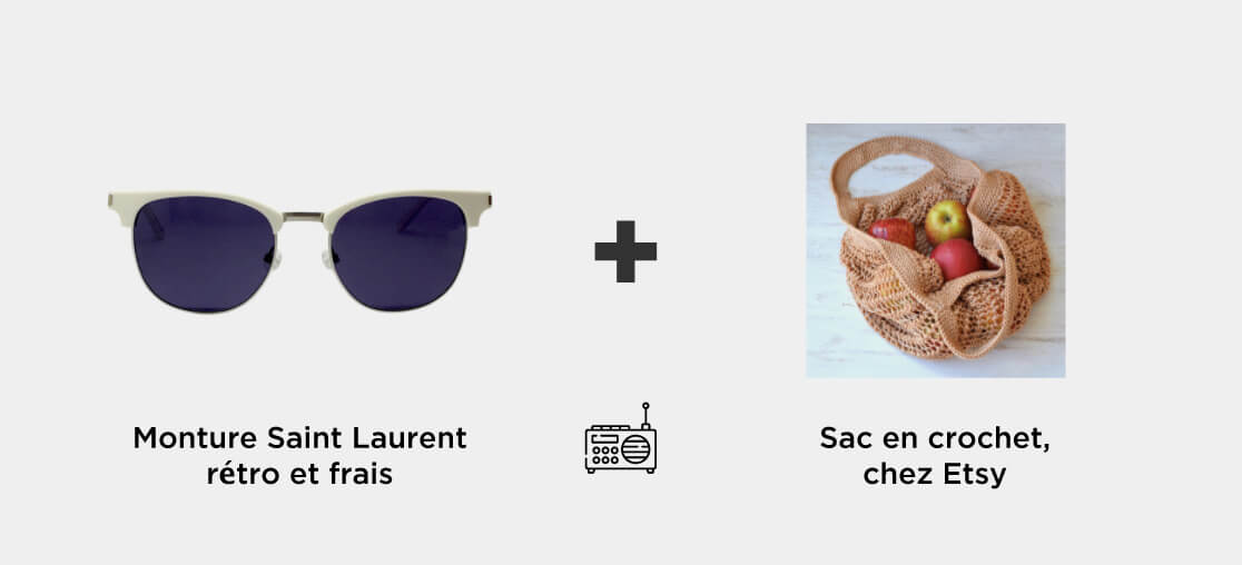 Optical Factory - Monture Saint Laurent + Sac en Crochet