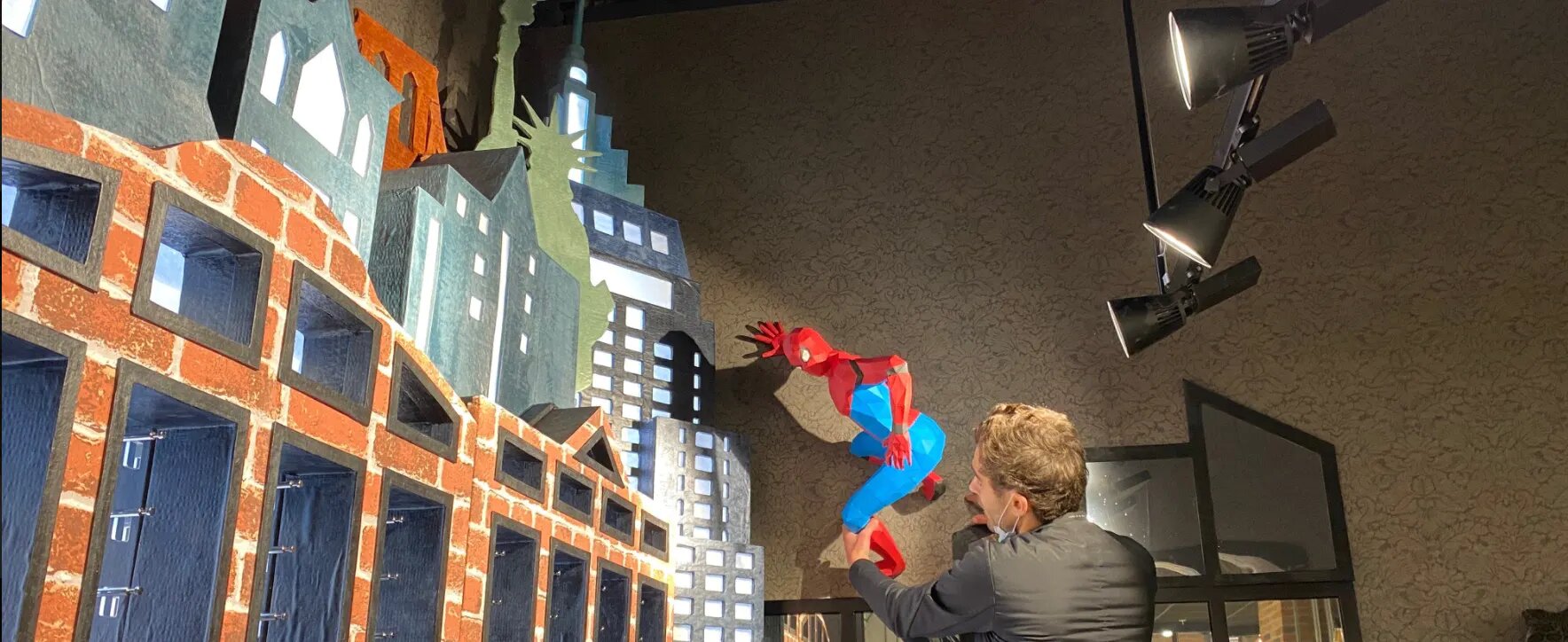 Spiderman s'invite à Carré Sénart